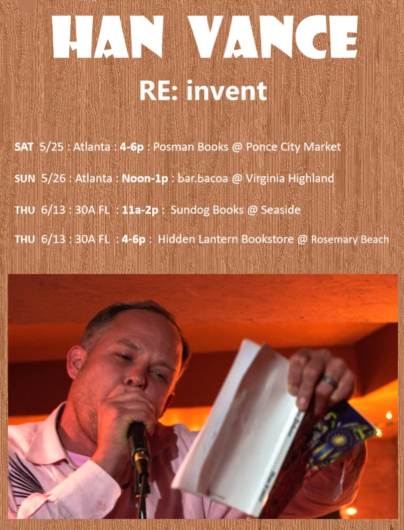 Han Vance RE: invent Tour Poster